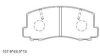 ASIMCO KD6712 Brake Pad Set, disc brake